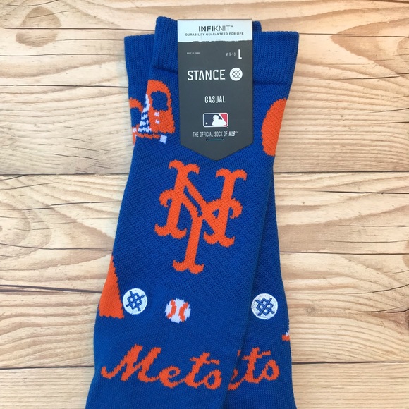 Stance MLB New York Mets Crew Socks - Picture 12 of 16
